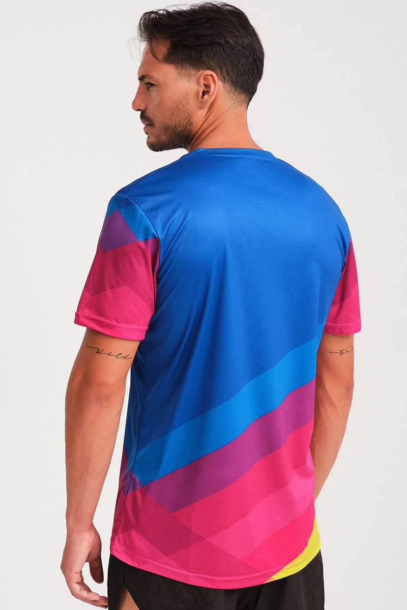 Camiseta Manga Corta Pure Azul Klein E