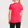 Camiseta Manga Corta Ultra Rojo El Ctrico Mujer E