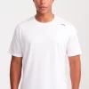 Camiseta Running Manga Corta Hombre Milos Blanco