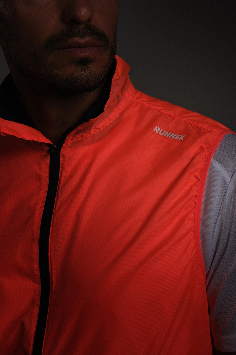 Chaleco T Cnico Runnek Evo Naranja Fl Or D