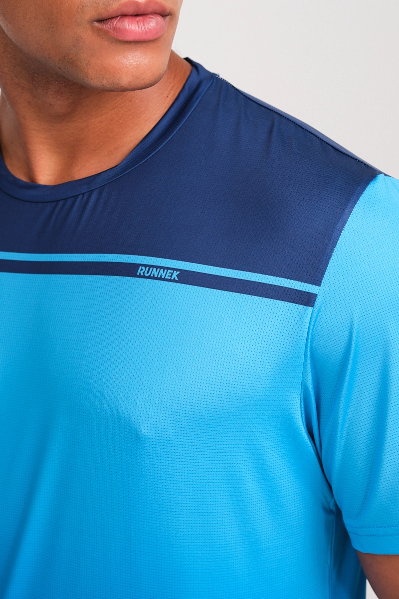 Camiseta Manga Corta Grady Grady Cyan Pro Navy D