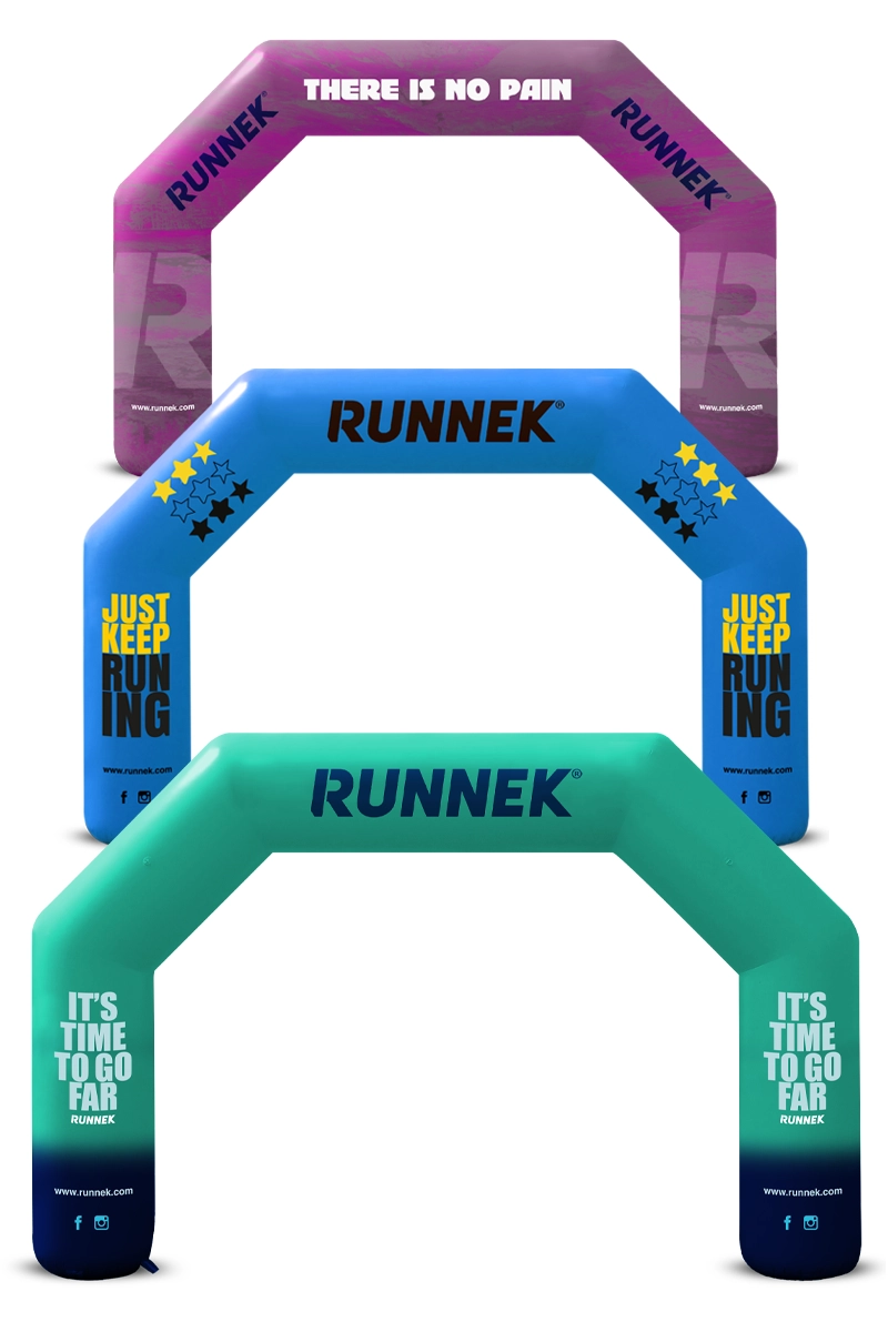 Arco traguardo Runnek personalizzabile 03