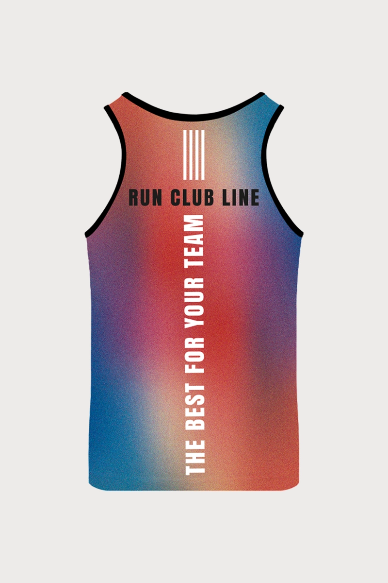 Canotta a spalle larghe personalizzabile per team sportivi 02