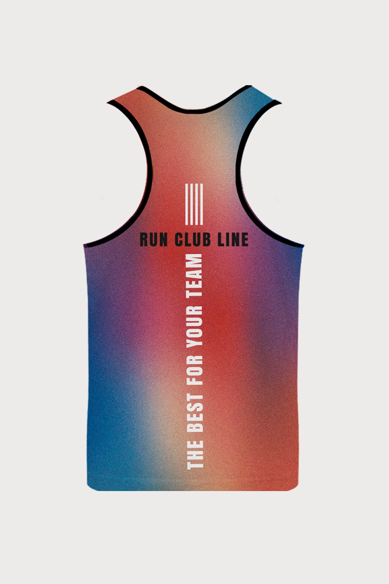 Canotta a spalle strette personalizzabile per team sportivi 01