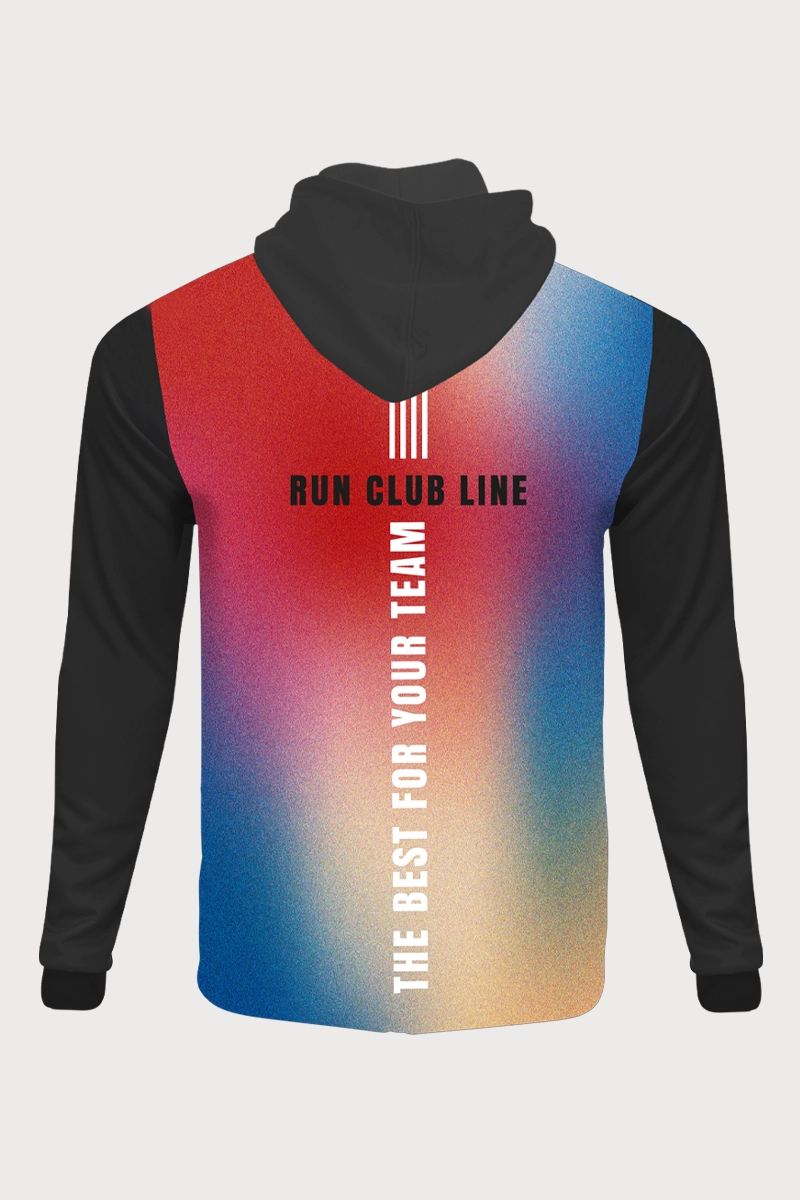 Giacca tecnica con cappuccio con cerniera per team 02