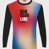 Maglia da running manica lunga personalizzabile per team sportivi 02