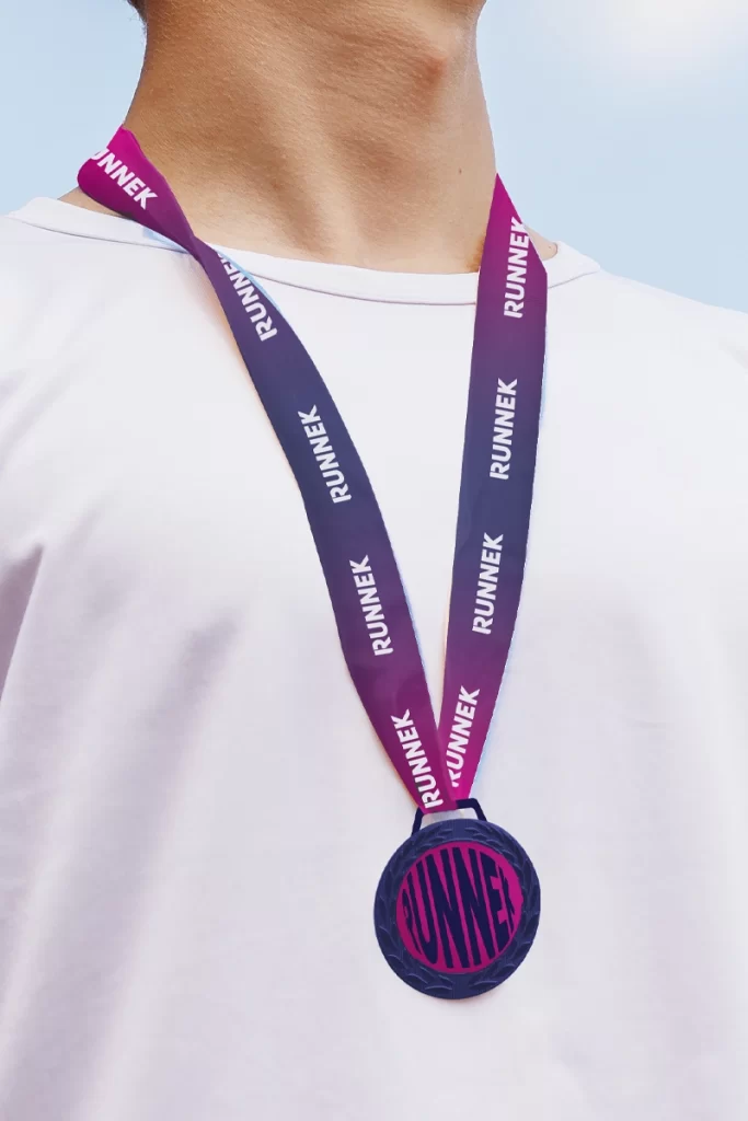 Medaglia personalizzabile Runnek 04