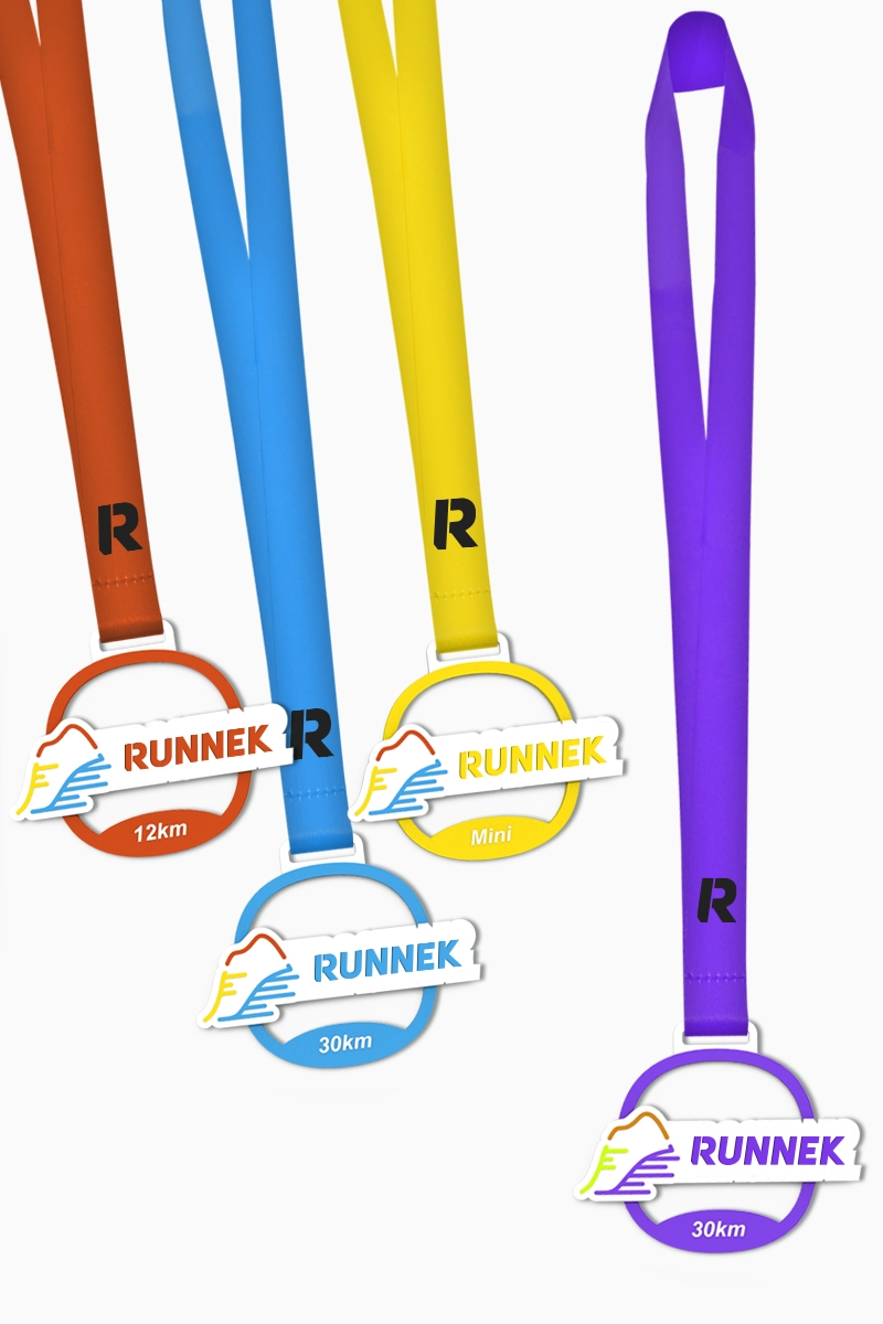 Medaglia personalizzabile Runnek 04