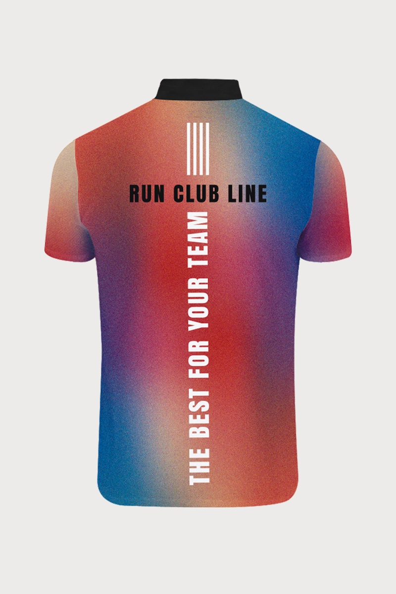 Polo manica corta con bottoni personalizzabile per team sportivi 01