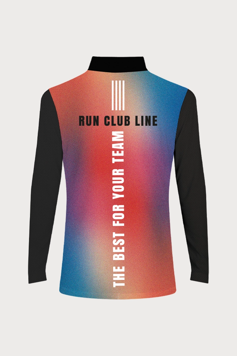 Polo manica lunga da donna con bottoni personalizzabile per team sportivi 01