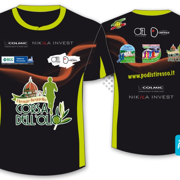 maglia CORSA DELL'OLIO nuova